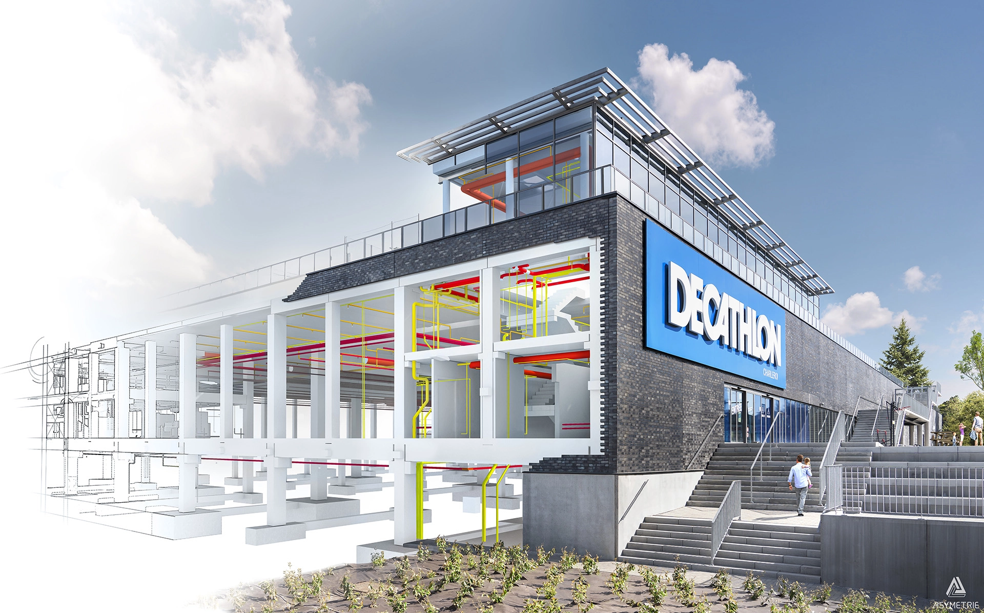 BSOLUTIONS – Decathlon – Charleroi (BE)