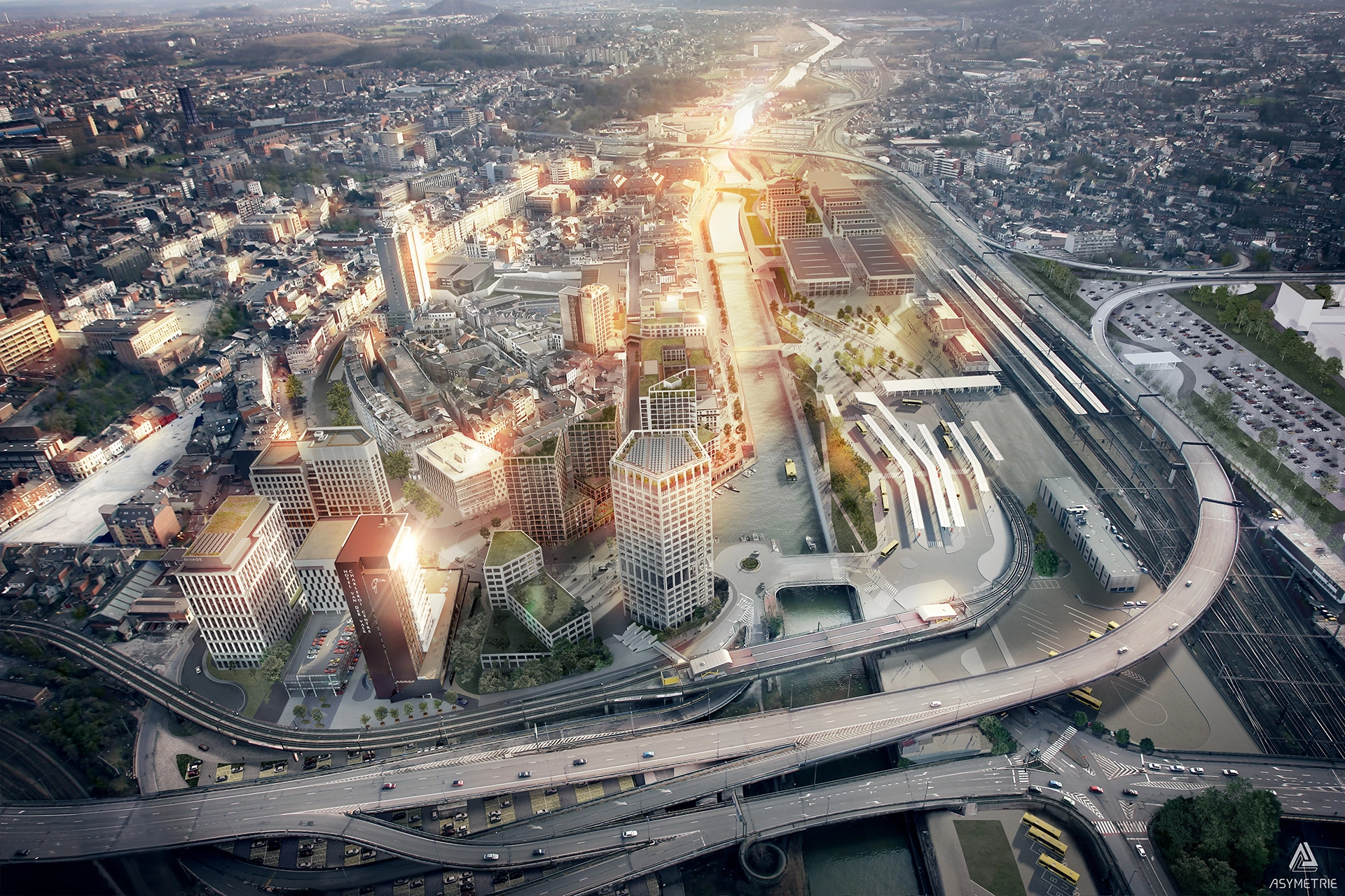 Charleroi By Asymetrie