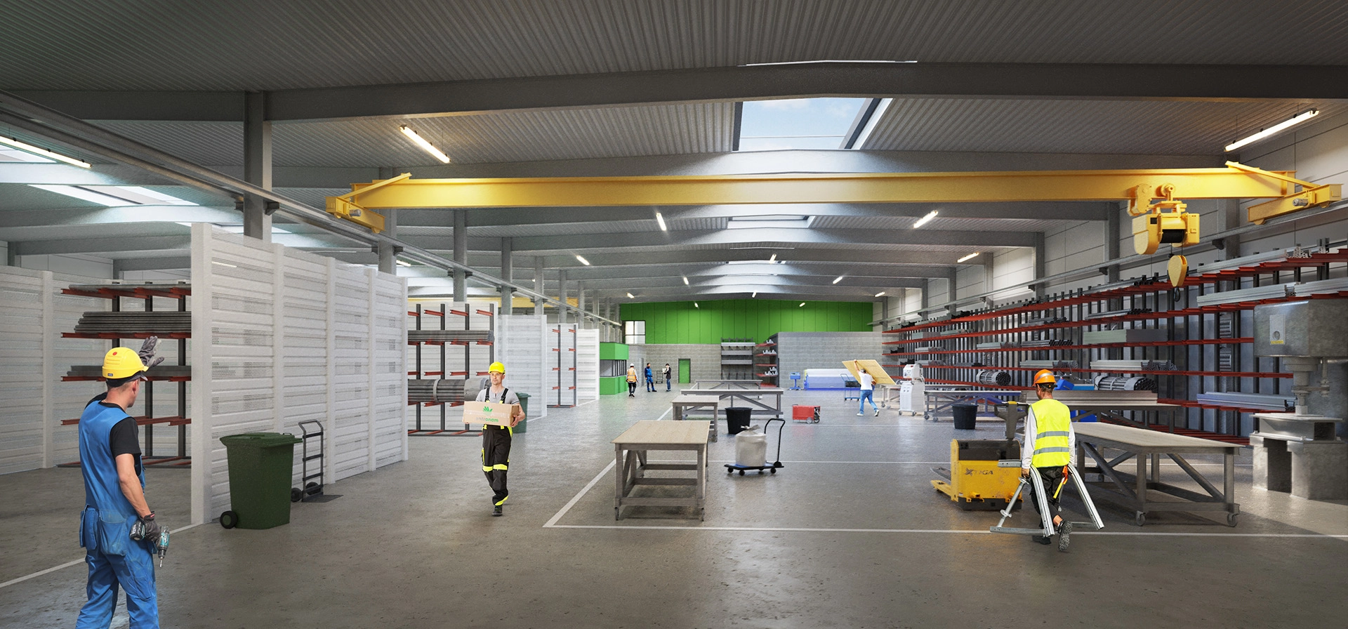 HOUYOUX – Bâtiment industriel – Fernelmont (BE)